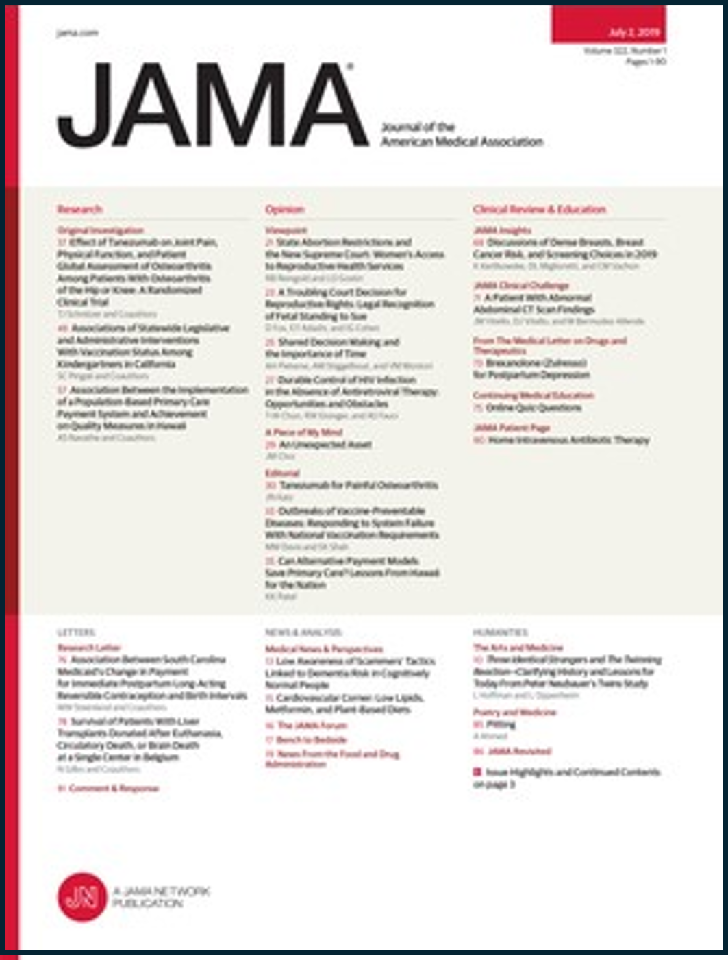 Journal of the American Medical Association